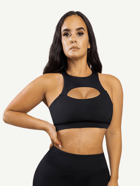 HANZHAN Bras for Women Sports Womens Low Cut Bra Underwear Bralette Crop  Top Sexy Female Women Bras Plus Size Push up (Beige, 38/85E)