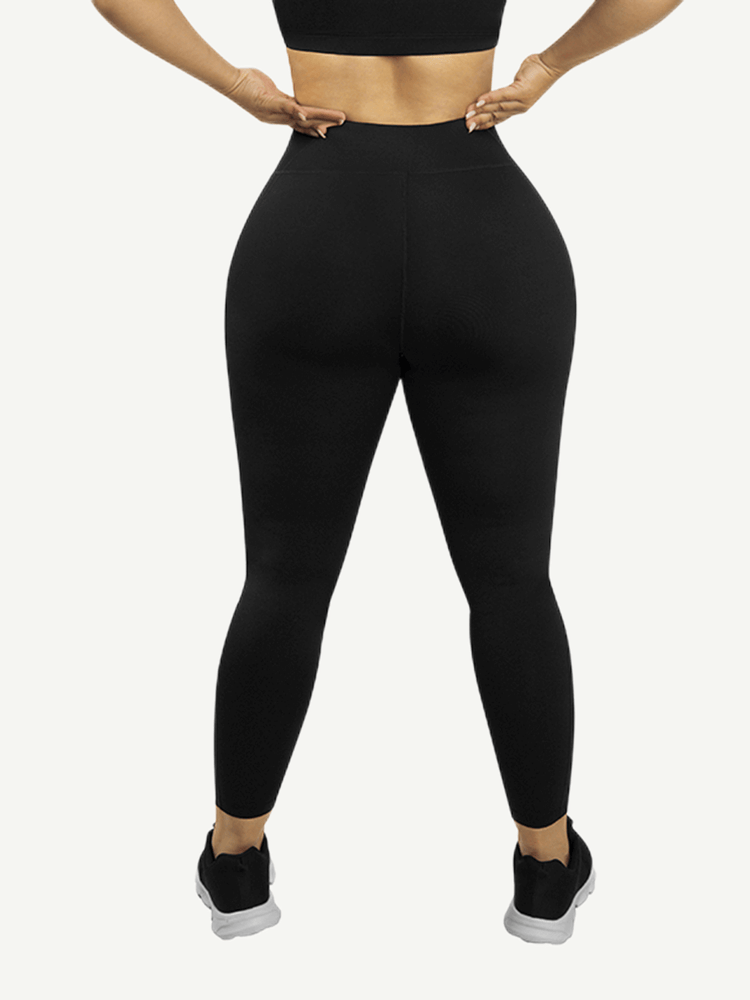 Wholesale Yoga Pants With Wine Red And Black Splice