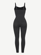 Wholesale High Stretchy Seamless Tummy Control Jumpsuit Removable cup pads